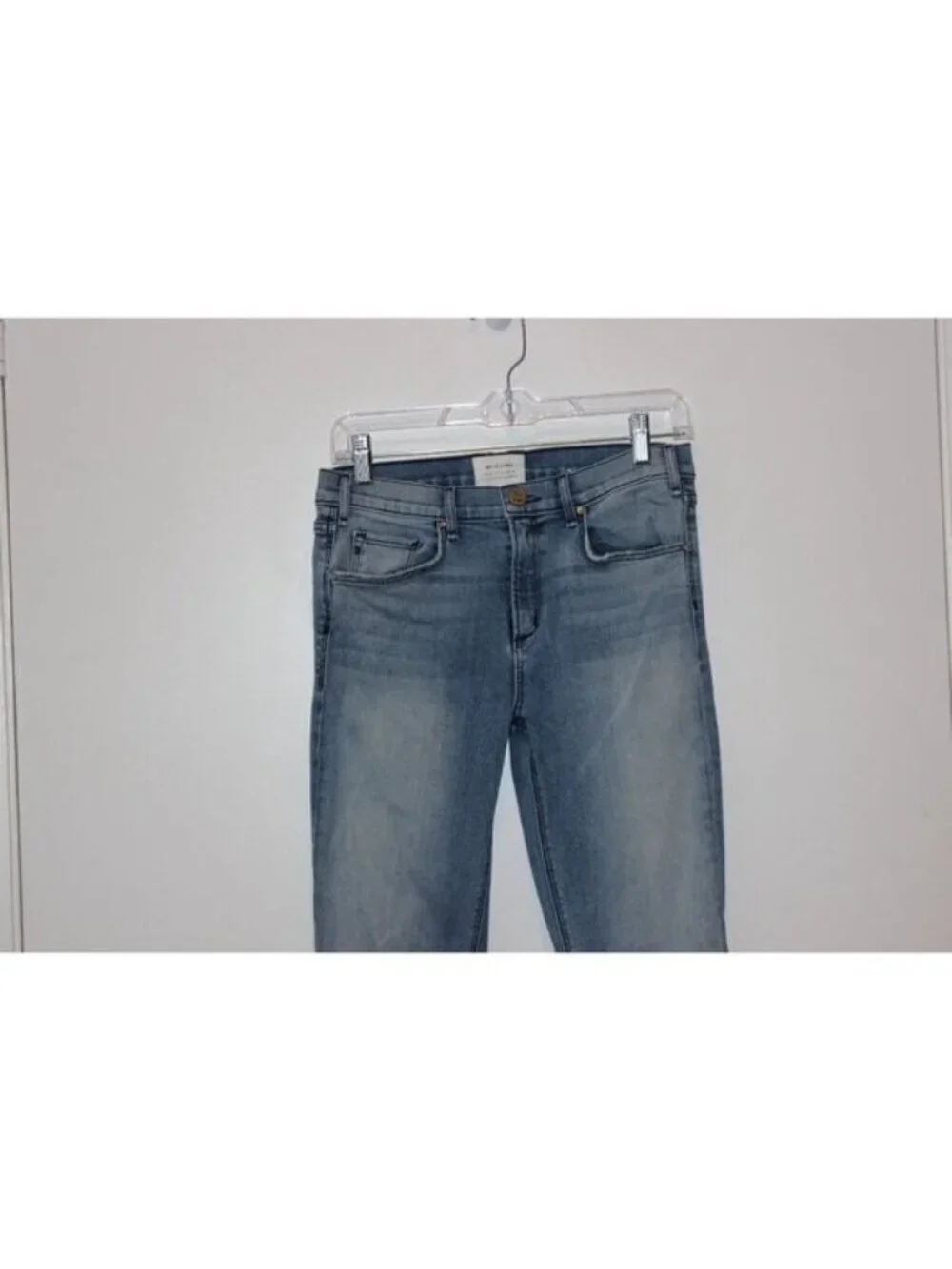 MCGUIRE High Rise J Raw Hem jeans Womens Size 28